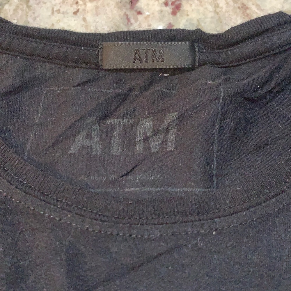 Anthony Thomas Melillo Black Modal Tee